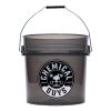 Heavy Duty Ultra Clear Detailing Bucket. 4.25 Gal. Smoked Obsidian Black